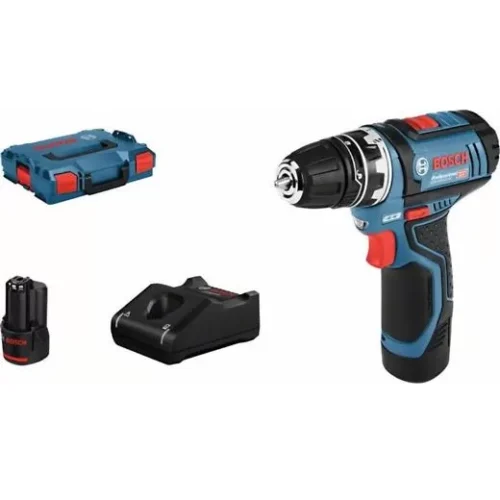 BOSCH APARAFUSADORA GSR 12V-15 FC FLEX + 2x2.0Ah + L-BOXX 06019F6001