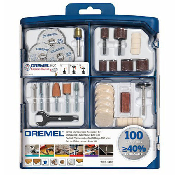 DREMEL SET ACE MULTIUSO (100PÇS) 2615S723JA